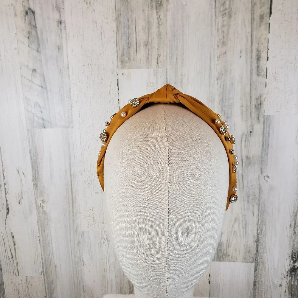 Saffron Jeweled Headband
